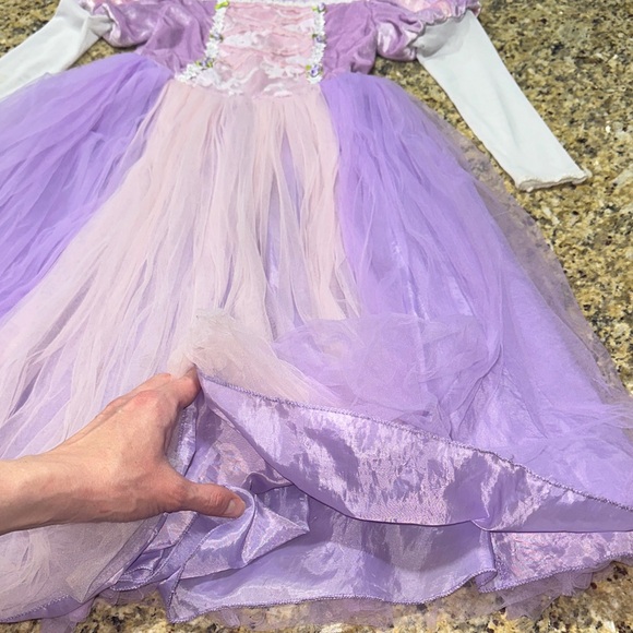 Purple Princess Kids Costume - Picture 4 of 7